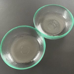 Elegant Glass Serveware Set - Green